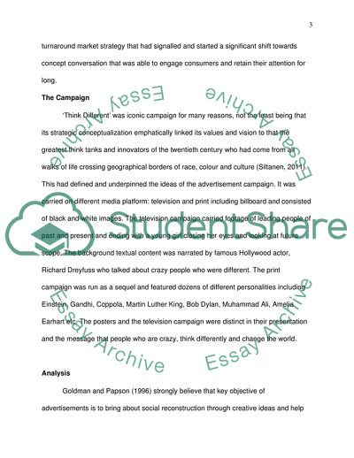 Advertisement Campaign of Apple Computers