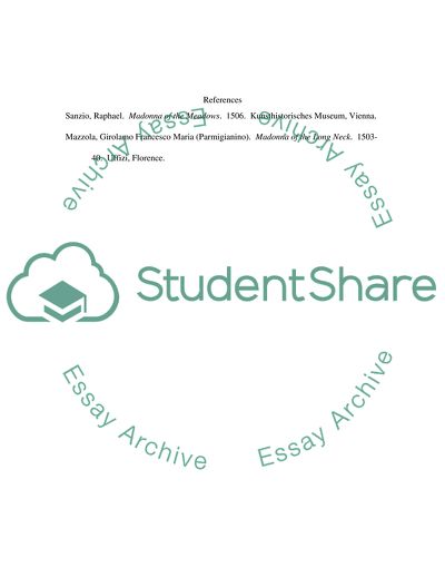 Comparing Madonna of the Meadows and Madonna of the Long Neck