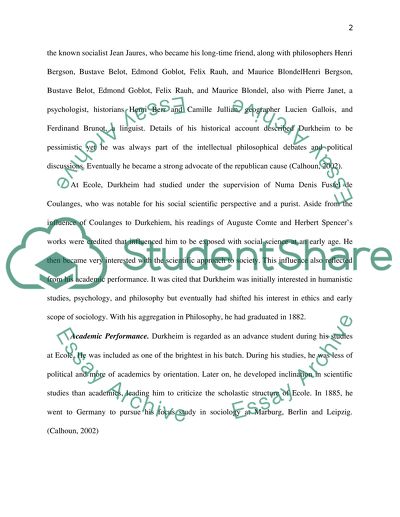Emile Durkheim: Biography, Theory, and Facts