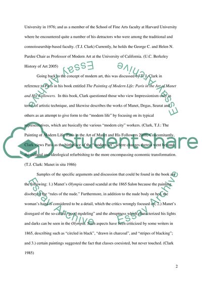 Modern Art as Viewed by T.J. Clark