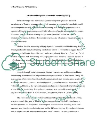 Revenue Recognition and Financial Accounting Theory