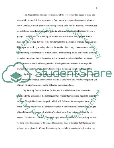 Fargo Scene Analysis