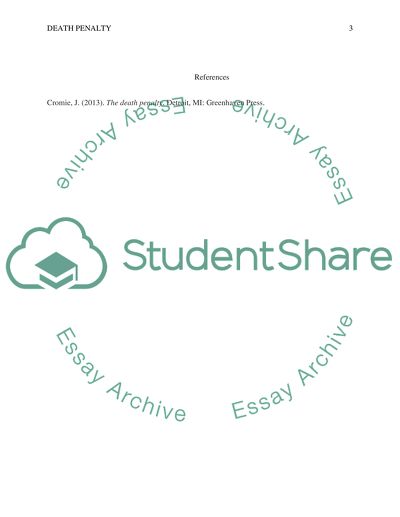 Death Penalty Issues