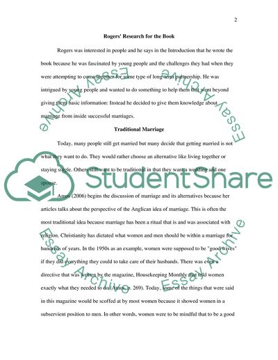 Alternatives to Marriage