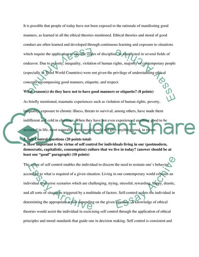 Good manners essay for class 5 picture