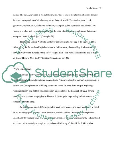 Andrew Carnegie and His Impact on American History