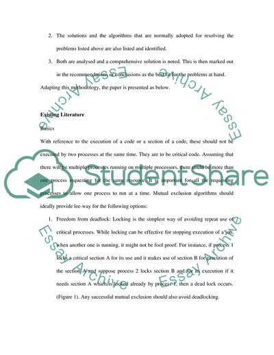 Mutual Exclusion in Multiprocessor Systems
