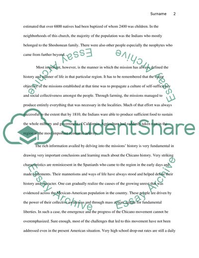 The Mission San Gabriel