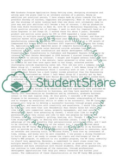 MBA Graduate Program