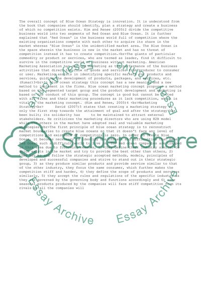 The Essence of Marketing Strategy and the Organizations Business Advantage