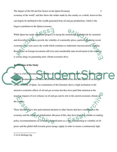 Oil and Gas Sector in Qatar