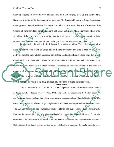 Geologic Volcano Tour