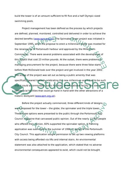 The Spinnaker Tower and St Pancras Station