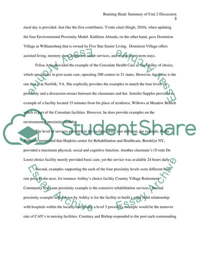 Discussion Summary-Assignment