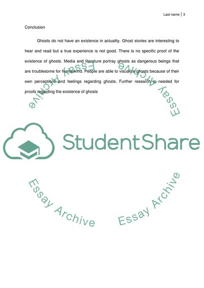 Existence Of Ghosts In Culture And Folklore