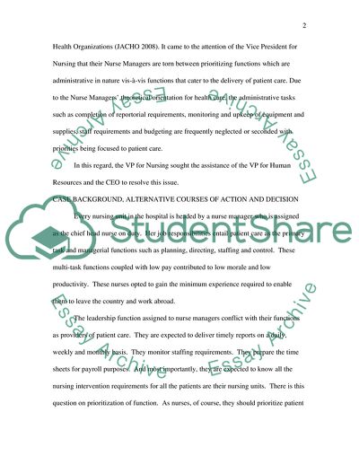 Leadership and Management at St Lukes Medical Center in the Philippines