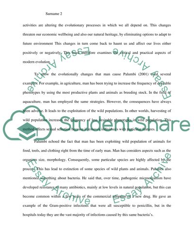 The Evolution Explosion: How Humans Cause Rapid Evolutionary Change