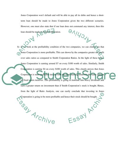 Financial Analysis 334