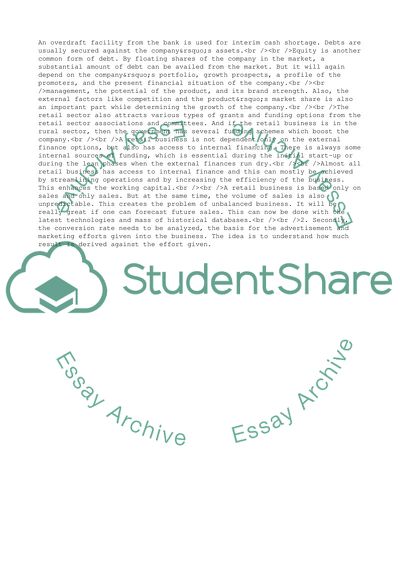 Developments in Retail Services and Retail Marketing and Promotion