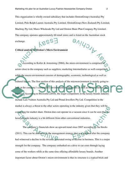 An Australian Luxury Fashion Accessories Company