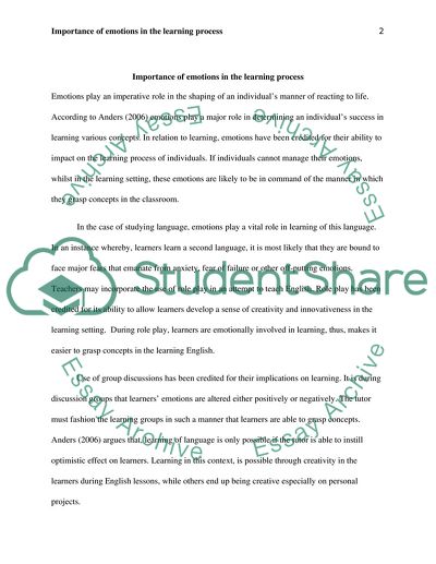 essay about teaching strategy