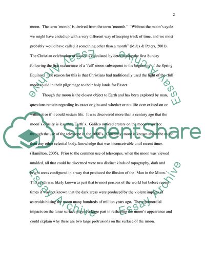 Mysteries of the Moon