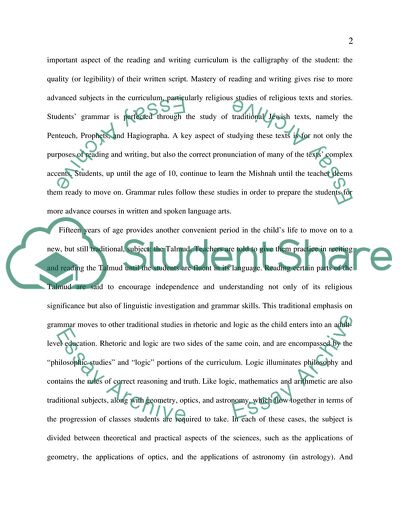 Hispanic Jewish Curriculum