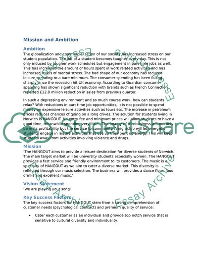 A Strategic Marketing Plan for the Norwich Student Mark