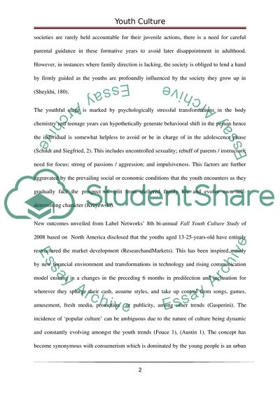 The Origins of Youth Culture