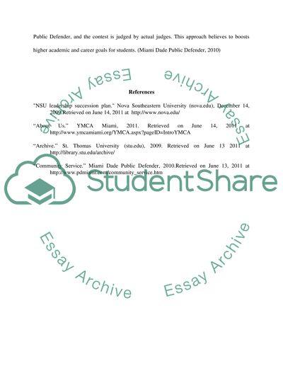 Criminal Justice System: Organizations at Miami Florida