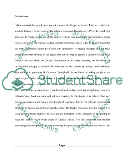 Discipleship Ministries Project