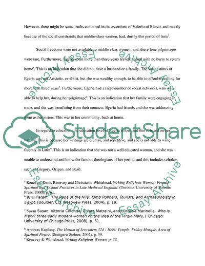 The Letter by Egeria