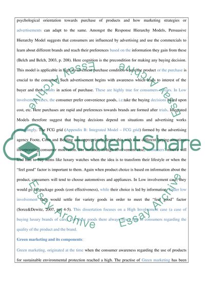 How Greenwash commercials influence buying behaviour in luxury car market