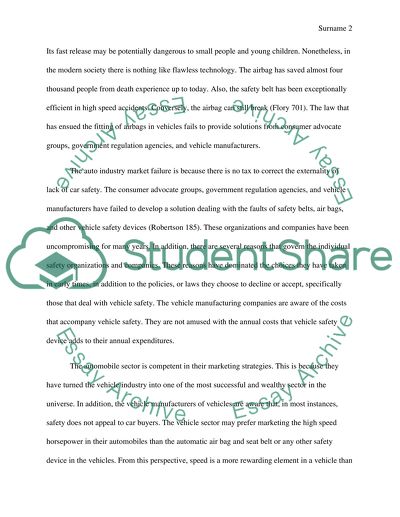 Market Faliure(Econ/Politics)