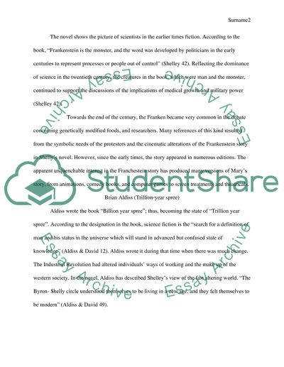 Early development of science fiction