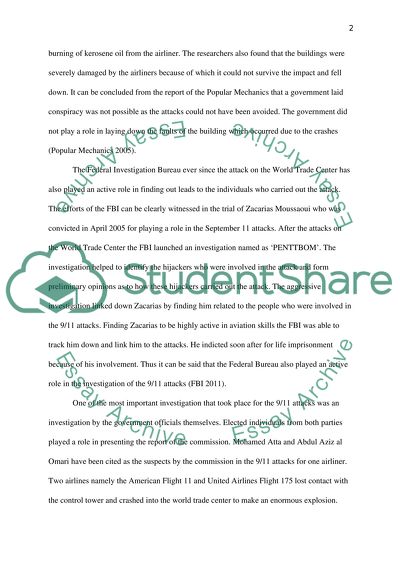 World Trade Center Attack: An Investigation