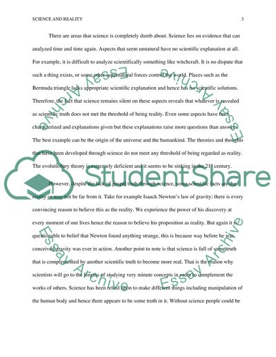 Science tells us the truth about reality