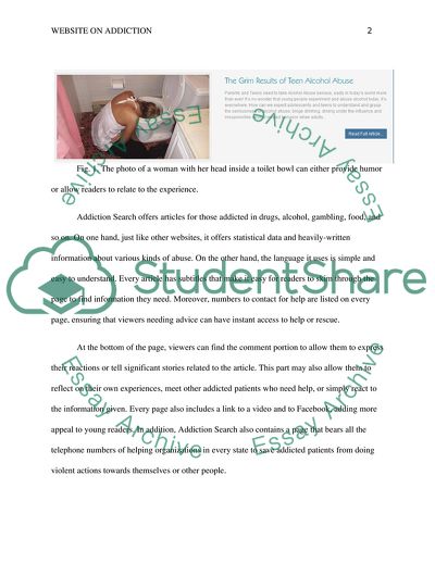 Addiction Search Website