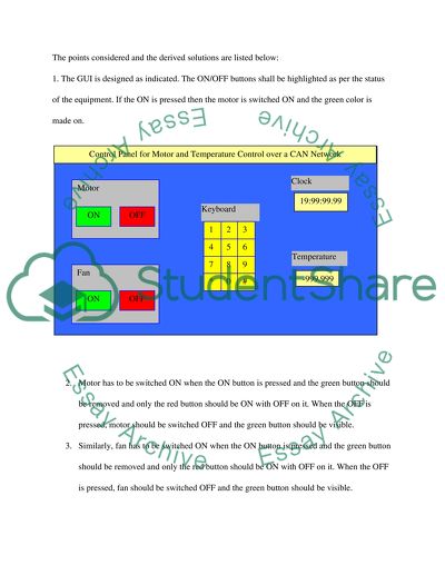Telemetry CAN network