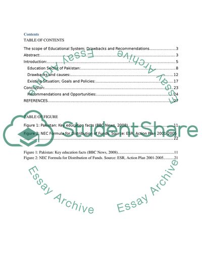 The Modernization of Pakistans Educational Sector: the Reformation of Public Schools
