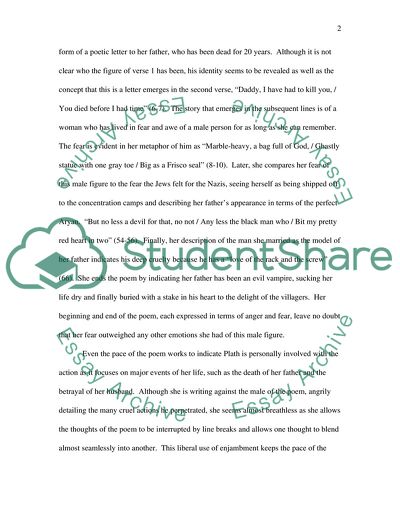 Daddy by Sylvia Plath