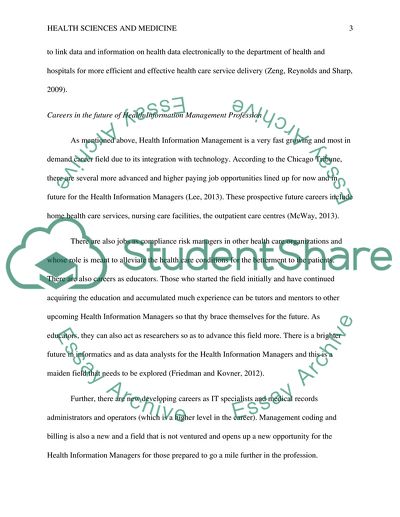 The future of the Health Information Profession