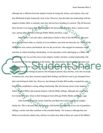 Switched at Birth and Kinship Implications