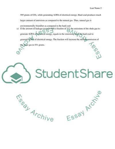 Sustainable Engineering Assignment