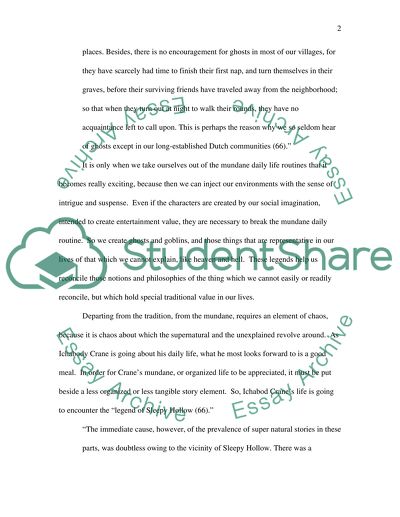 Order and Chaos by Washington Irving