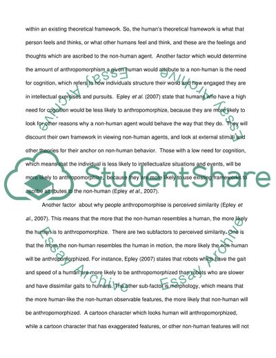 Clear Implications for Anthropomorphism in Marketing Campaigns