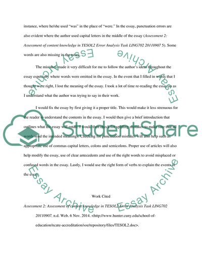 The importance of the experience in life