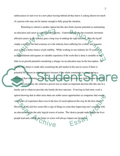 Coping with Being Laid Off