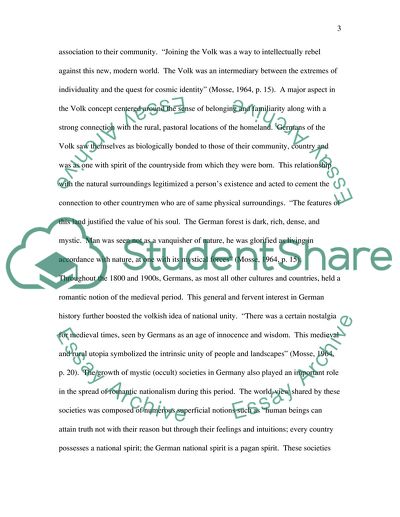 Did the Nazi Corrupt Volkish Ideals