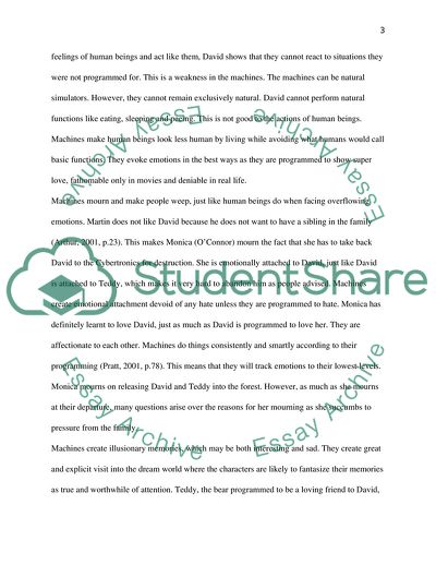 Spielberg in Artificial Intelligence and Minority Report